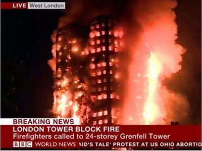 伦敦突发大火引人深思，留学党如何确保自身安全？